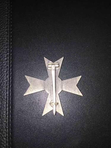 Kriegsverdienstkreuz Klasse 1 ohne Schwertern L/14 - Orth for review