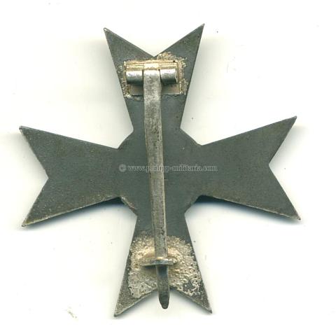 KRIEGSVERDIENSTKREUZ 1. KLASSE 1939 OHNE SCHWERTER - HERSTELLER &quot;3&quot; - For Review