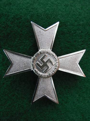 Kriegsverdienstkreuz 1.Klasse ohne Schwerter