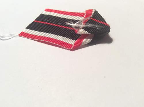 Kriegsverdienstmedaille Ribbon help