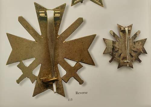 Kriegsverdienstkreuz 1 Klasse mit Schwertern - 1st design L/13 Meybauer