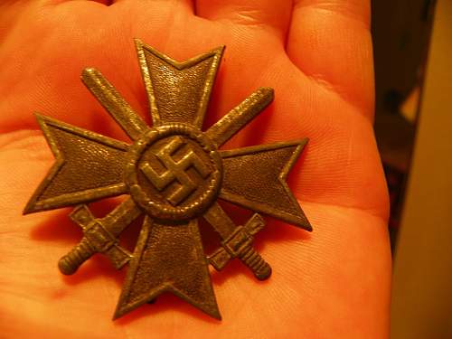 Kriegsverdienstkreuz 1st class.