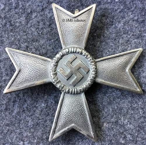 Kriegsverdienstkreuz 1. Klasse Schraube züruck - L/58
