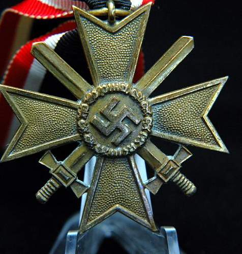 Kriegsverdienstkreuz.