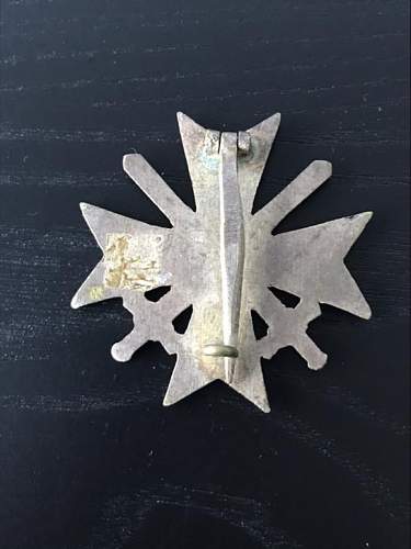 Opinions about this Kriegsverdienstkreuz 1st class