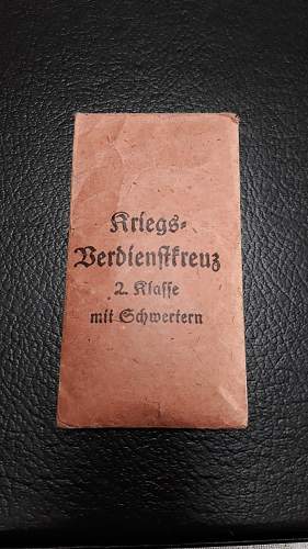 Kriegsverdienstkreuz 2.Klasse mit Schwertern good or fake?