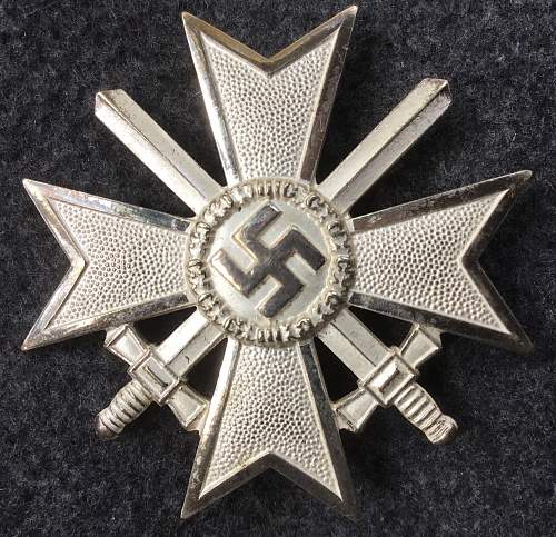 Kriegsverdienstkreuz 1.Klasse mit Schwertern K&amp;O.