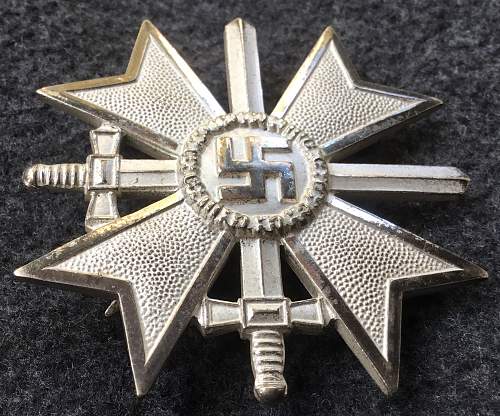 Kriegsverdienstkreuz 1.Klasse mit Schwertern K&amp;O.