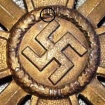 Kriegsverdienstkreuz 2. Klasse. Manufacturer? &#8470;2