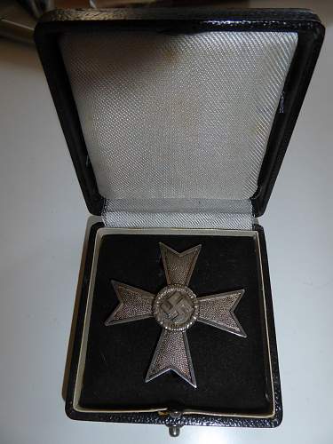 Kriegsverdienstkreuz 1. Klasse ohne Schwertern originality?