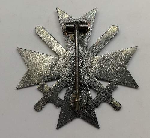 Kriegsverdienstkreuz 1.Klasse mit Schwertern- wired