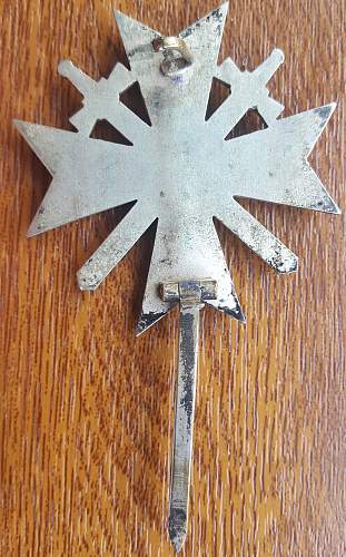 Pictures of My Krigsverdienstkreuze 1. Klasse mit Schwertern, 1st Class War Merit Cross with Swords