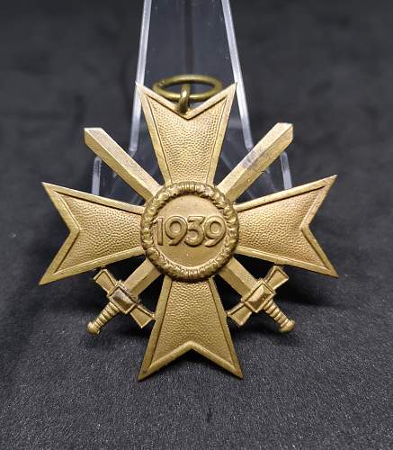 Kriegsverdienstkreuz 2. Klasse mit Schwertern, assistance ID'ing maker