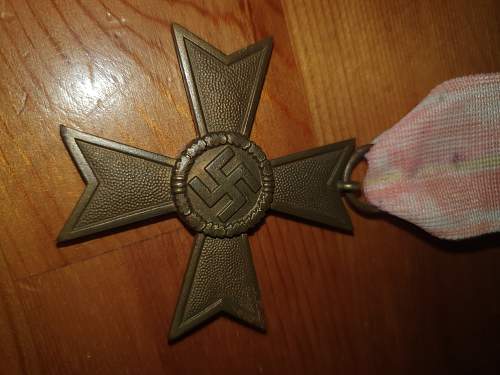 Kriegsverdienstkreuz 2.Klasse ohne Schwerter - War Merit Cross 2nd Class without Swords