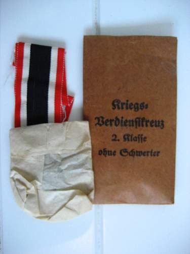 The Kriegsverdienstkreuz Appreciation Thread.