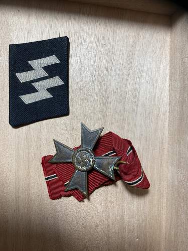 Kriegsverdienstkreuz 2.Klasse ohne Schwerterl Authentic?