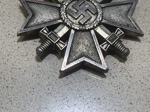 Assistance with Kriegsverdienstkreuz