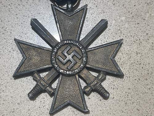 Assistance with Kriegsverdienstkreuz 2.Klasse mit Schwertern