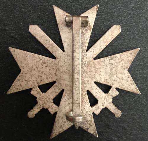Unmarked Kriegsverdienstkreuz 1.Klasse