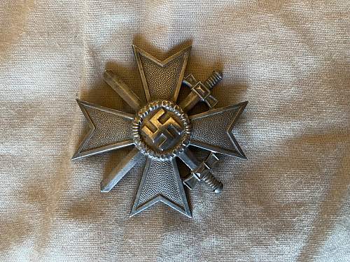 Kriegsverdienstkreuz 1. Klasse Mit Schwertern - Steinhauer &amp; Lück 4