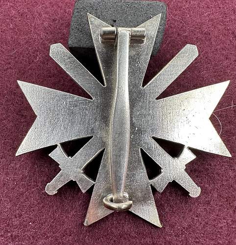 Kriegsverdienstkreuz 1. Klasse mit Schwertern, Otto Schickle