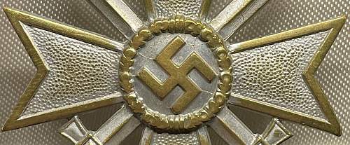 Kriegsverdienstkreuz 1. Klasse mit Schwertern, Otto Schickle