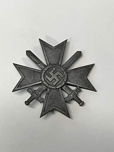 Kriegsverdienstkreuz 1. Klasse  Unmarked