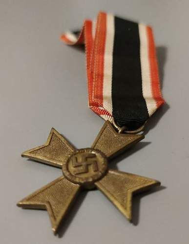 Kriegsverdienstkreuz 2.Klasse ohne Schwerter