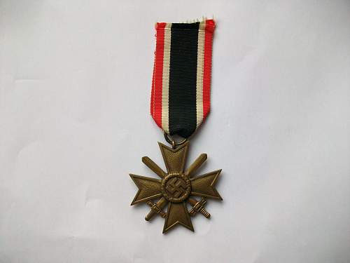 Kriegsverdienstkreuz  real or fake