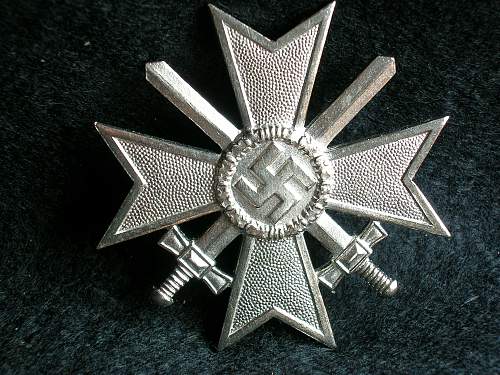 Kriegsverdienstkreuz 1.Klasse mit Schwertern