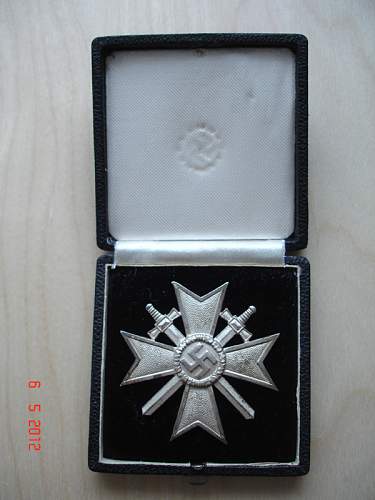 My grandfather's Kriegsverdienstkreuz mit Schwertern