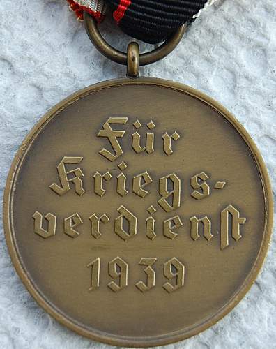 Kriegsverdienstmedaille