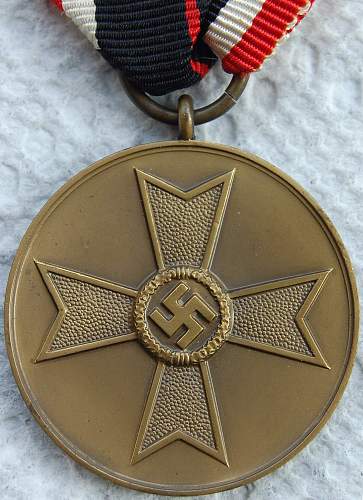 Das Kriegsverdienstkreuz des Jahres 1939.