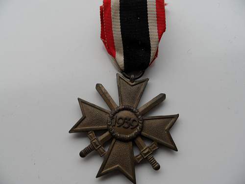 Kriegsverdienstkreuz II Klasse mit schwertern