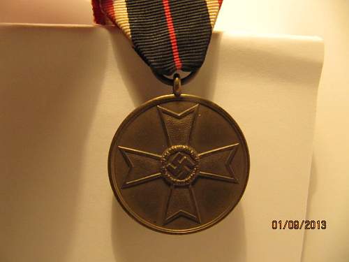 Kriegsverdienstmedaille real or fake lot 1