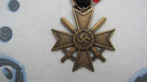 Kriegsverdienstkreuz mit schwertern 48