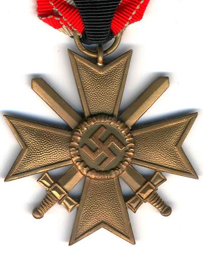 kriegsverdienstkreuz 2.klasse mit schwertern  100