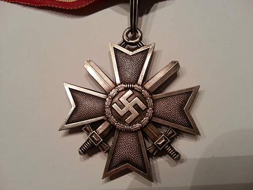 Ritterkreuz des Kriegsverdienstkreuzes mit Schwertern