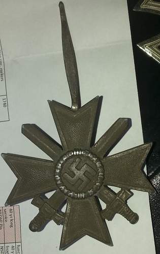 Kriegsverdienstkreuz 1.Klasse  Maker L/12