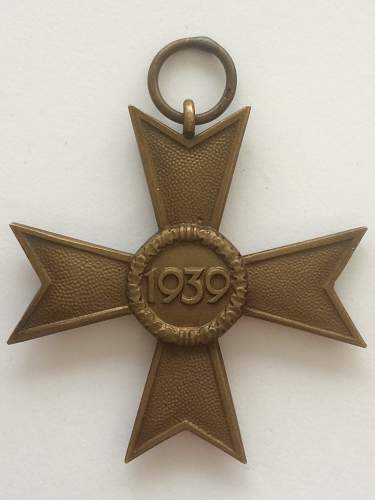 Kriegsverdienstkreuz w/o swords