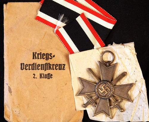 Kriegsverdienstkreuz Kl.2