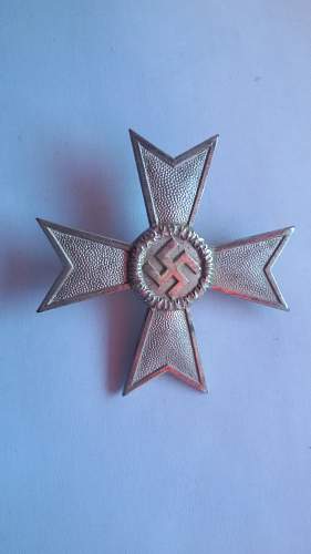 Kriegsverdienstkreuz 1 klasse ohne Schwerter (marked 1)