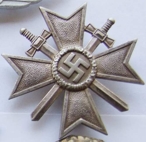 Kriegsverdienstkreuz 1st class and Verwundetenabzeichen - Real or Fake???