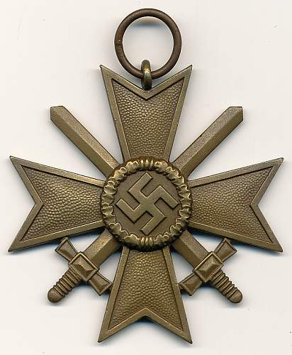 Kriegsverdienstkreuz 2.Klasse ohne Schwerter, Is it Fake?
