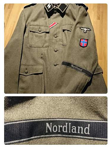 SS Nordland uniform repro