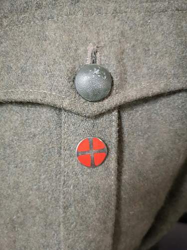 M40 tunic from 23. SS Regiment ''Norge''