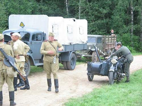 Re-enactment in Estonia 08.08.08