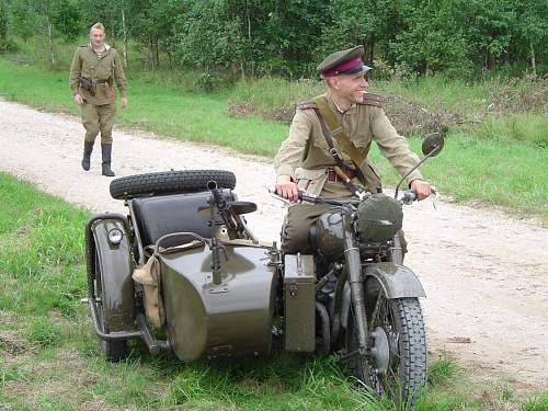 Re-enactment in Estonia 08.08.08