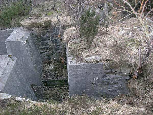 Rearming old bunker position west coast Norway