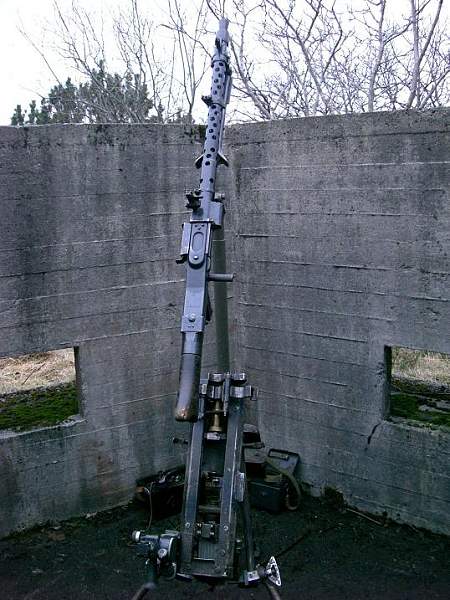 Rearming old bunker position west coast Norway